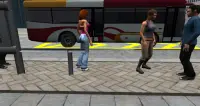 City Bus Memandu Simulator 3D Screen Shot 10