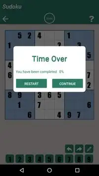 Sudoku puzzle game for free Screen Shot 1