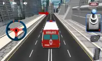 Ambulância jogos de carros 3d Screen Shot 2
