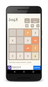 Native 2048 Screen Shot 1