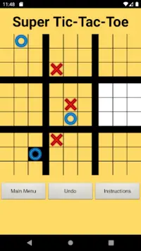 Super Tic Tac Toe Screen Shot 2