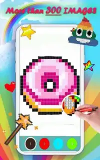 BEST FUNNY Pixel Art Color by Number Book Colorbox Screen Shot 4