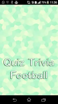 Football Quiz Trivia Screen Shot 0