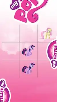 Little Pony Tic Tac Toe Screen Shot 1