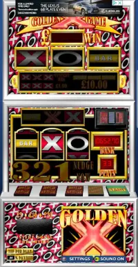 Golden X Game UK Slot Machine Screen Shot 2