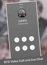 BTS Video Call and live Chat ☎️ BTS Messenger ☎️ Screen Shot 2