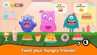 Kitchen monster games for kids Screen Shot 0