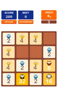 2048 Birds - Tiles Birds Fun Screen Shot 5