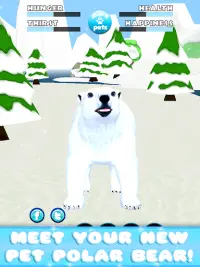 Virtual Pet Polar Bear Screen Shot 7