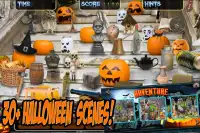 Hidden Object Halloween Ghosts Mystery Puzzle Game Screen Shot 2