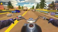 モト トラフィック 自転車 人種 ゲーム 3d Screen Shot 4
