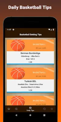 Basketball Betting Tips Screen Shot 0