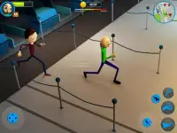 Scary Baldi : Airport Escape Game Screen Shot 8