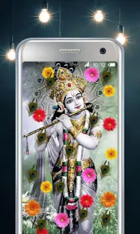 Lord Krishna Live Wallpaper Screen Shot 0