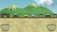 मॉन्स्टर ट्रक रेसिंग - कार्गो ड्राइविंग गेम Screen Shot 6