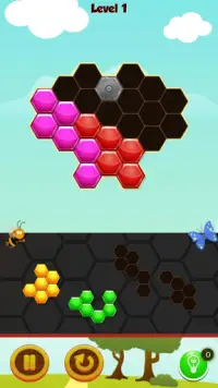 Bee Hexa Puzzle Screen Shot 0