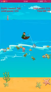 Funny fishing game - Fishing Hook Game Screen Shot 3