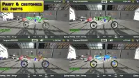 Motorbike  Online Drag Racing - Wheelie racing 3D Screen Shot 13