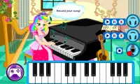 Princesa Piano Lección Juego Screen Shot 4