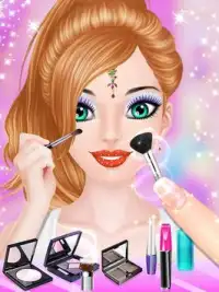 Indian Fashion Doll Makeup Screen Shot 0