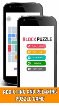 1010 Puzzle Game! - Merge Six Hexa Blocks and Win Screen Shot 1