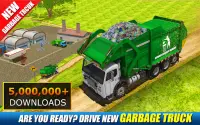 오프로드 쓰레기 트럭: 덤프 트럭 운전 게임 Screen Shot 0