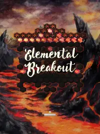 Elemental Breakout - Hexagonal Brick Breaker Screen Shot 6