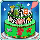 Jungle Cake Maker Cooking Game