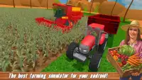 Tractor Farming Sim Offroad Challenge Screen Shot 2