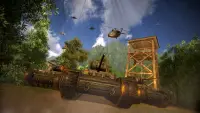 Tank Permainan 2021: Teng Tempur Offline permainan Screen Shot 1