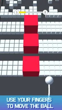 カラーボールバンプ-無料の3Dボールブロックゲーム Screen Shot 0