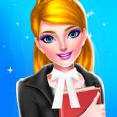 Mode Avocat - Salle d'audience Style - Jeux filles