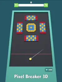 Pixel Breaker 3D: Color Bricks Screen Shot 6