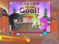 Jouer au jeu gratuit Bobbing Ninja Head Soccer 2 Screen Shot 7