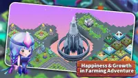 Space Farm: city farming game Screen Shot 2