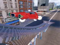 Simulatore di auto volante Screen Shot 4