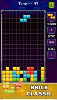 Brick Classic Puzzle - Game Tetris Screen Shot 4