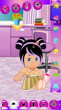 बच्ची गुड़िया खेल पोशाक Screen Shot 3
