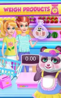 Panda Supermarket Kids Game Screen Shot 3