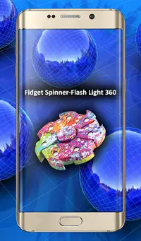Fidget Spinner - Flash Light 360 Screen Shot 0