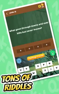 Riddles -Social Challenge Game Screen Shot 3