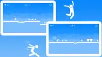 Stickman parkour run Screen Shot 3