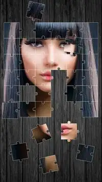 Belle Femme Jeux de Puzzle Screen Shot 0