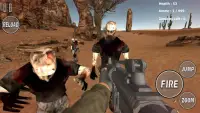 Zombies Shooter : Desert Screen Shot 2