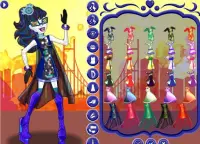 Monster Halloween Dolls Dress Up Girls Game Screen Shot 5