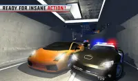 Polícia Noite Carro Escapar 3D Screen Shot 5