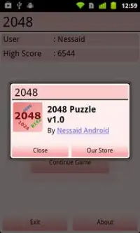 2048 Puzzle Screen Shot 4