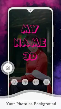 My Name 3D Live Wallpaper Screen Shot 3