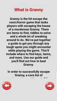 Guide for Granny Horror (Unofficial) Screen Shot 2