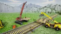 Train Track Construction:Sand Excavator Simulator Screen Shot 3